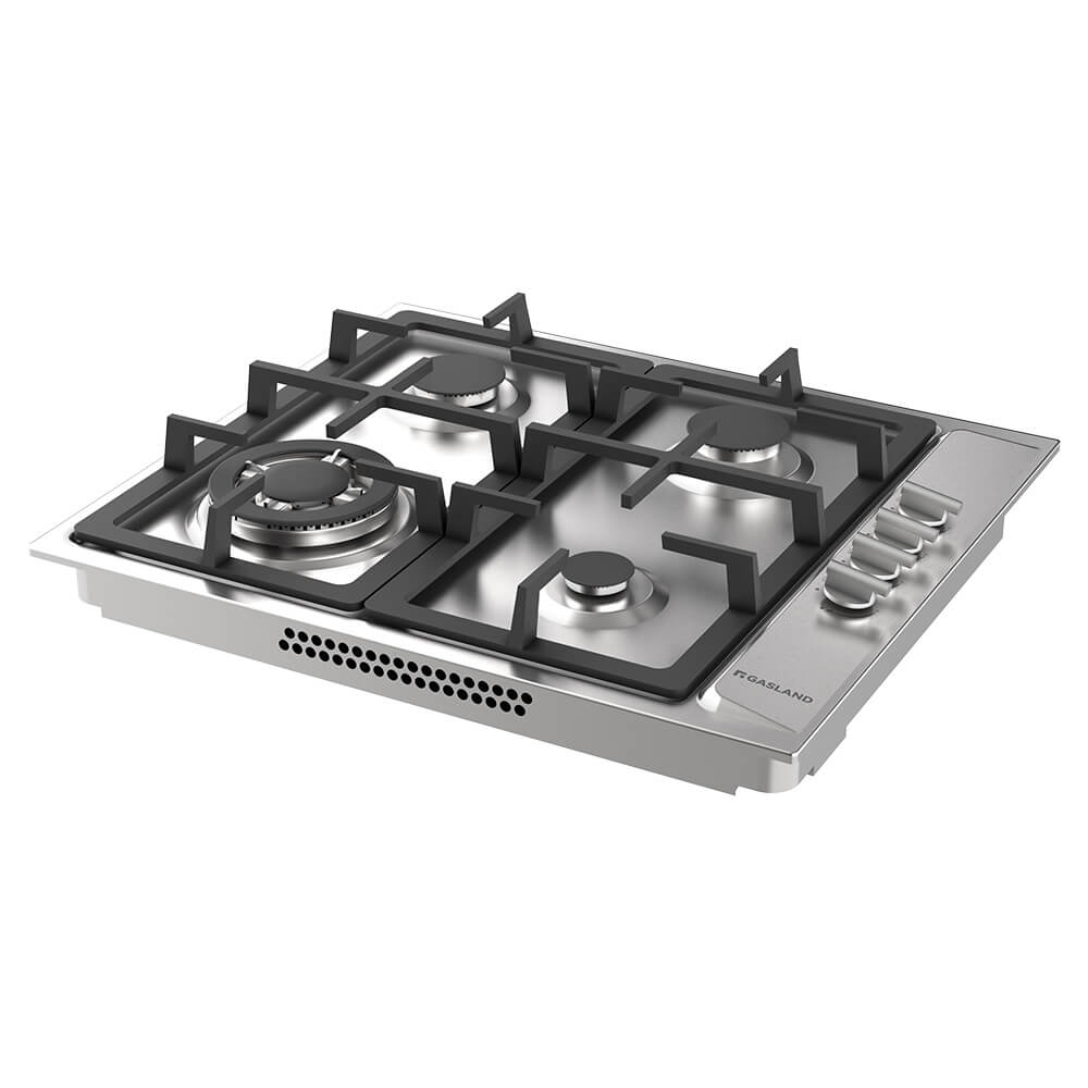 GASLAND 60CM 4 Burner Stainless Steel Tri-ring Gas Cooktop