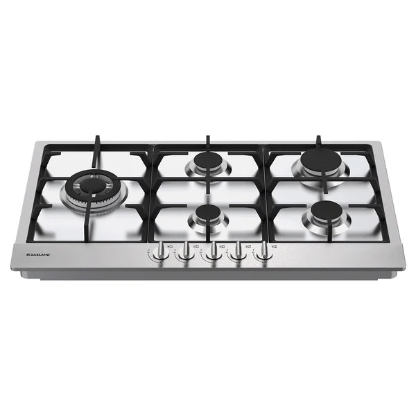 90cm 5 Burner Stainless Steel Side Tri-ring Gas Cooktop