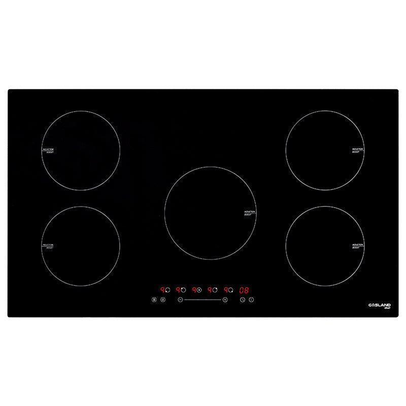 GASLAND 90cm 5 burner Touch Control Electric Induction Cooktop
